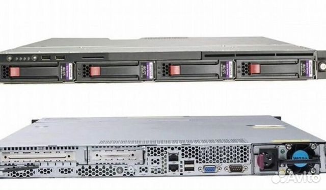 Сервер HP DL160 G9 8xSFF/2xE5-2623v3/6х16Gb/1x550W