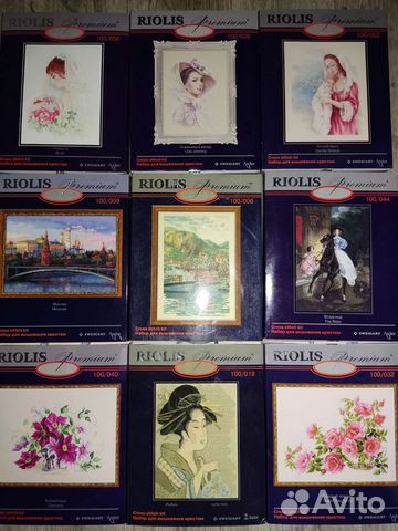 Набор для вышивания крестом риолис