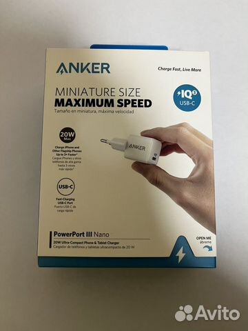 Зарядное устройство anker