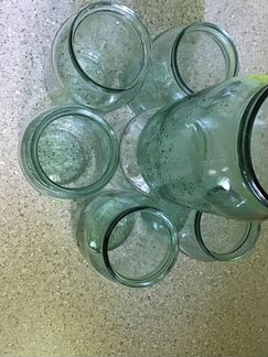 Банка стеклянная емк, 1л; и 0,2-0,4
