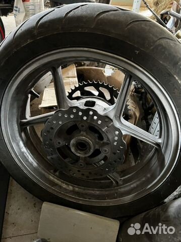 Kawasaki er6 задний диск тормозной