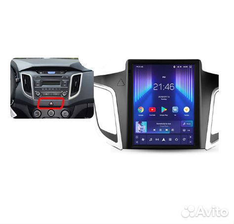 Штатная магнитола Hyundai Creta IX25