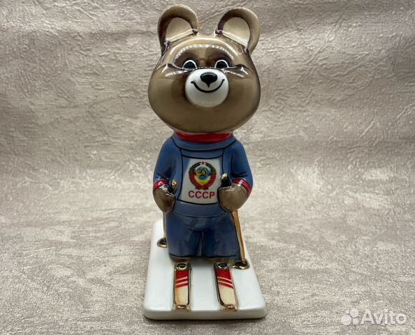 Олимпийский Мишка Лыжник. Олимпиада 1980