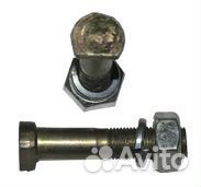 Болт М10*1*40 карданного вала урал с лыской в сбор