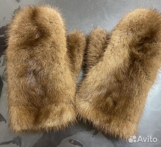 Варежки норковые