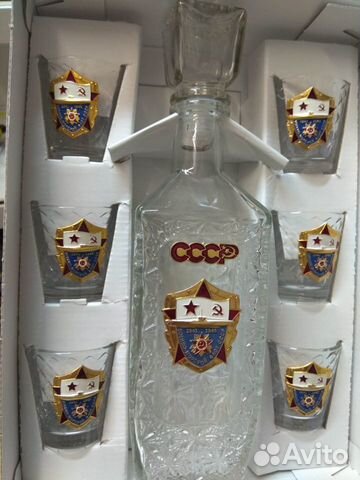 Набор подарочный, Графин с стопками