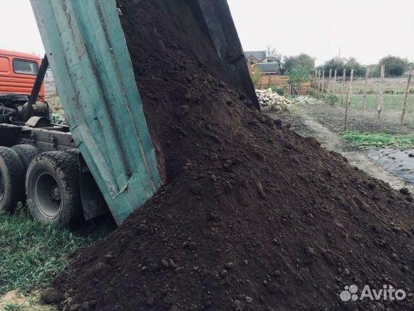 Плодородная земля для посадки, торф,навоз и др