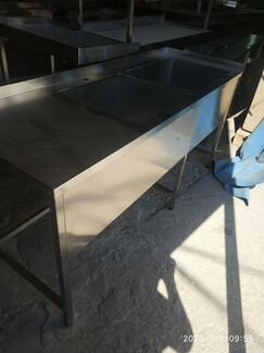 Ванна моечная с рабочей повехностью