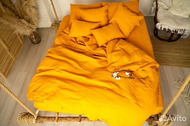 Постельное белье лен