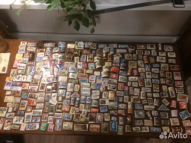 Почтовые марки СССР, USA, Cuba, Корея