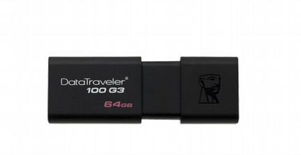 Флешка Kingston DataTraveler 100 G3 64 GB