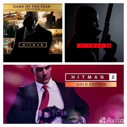Hitman 3 Trilogy Full 1 Goty + 2 Gold + 3 PS4 PS5