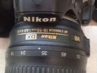 Зеркальный фотоаппарат nikon d3100 +18*55vr объявление продам