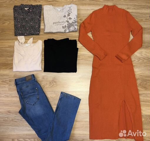 Одежда пакетом на девушку