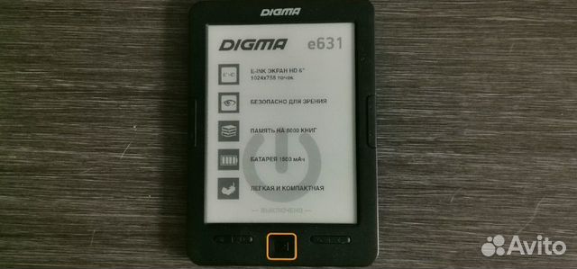 Замена экрана электронной книги digma e631