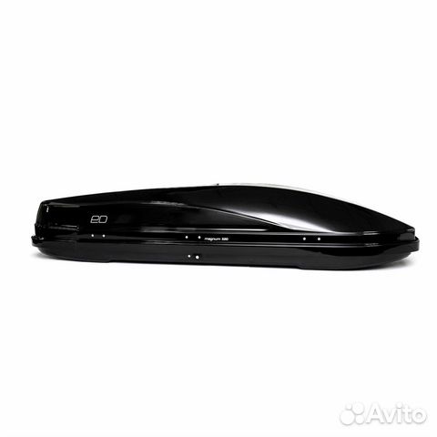 Бокс на крышу Евродеталь Magnum 580 черный глянец