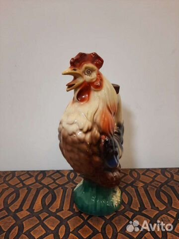 Штоф графин петух Кировский завод СССР