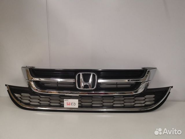 Решетка радиатора Хонда срв 3 Комплект (Хром) купить в Москве HONDA ...