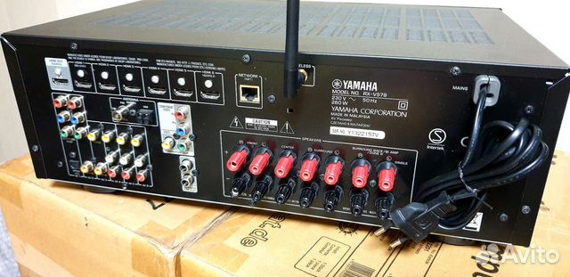 Ресивер Yamaha RX-V579(4К,Bluetooth, Wi-Fi)