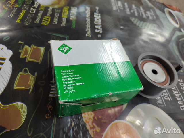 Ролик обводной ремня грм INA Vag