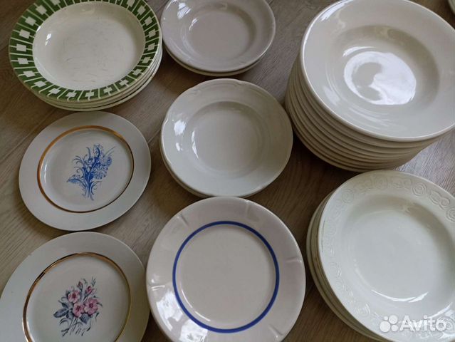 Комплекты тарелок для дачи