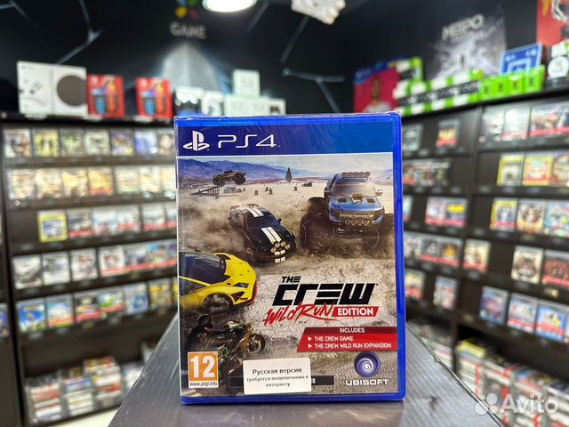 Игры для PS4: The Crew Wild Run Edition