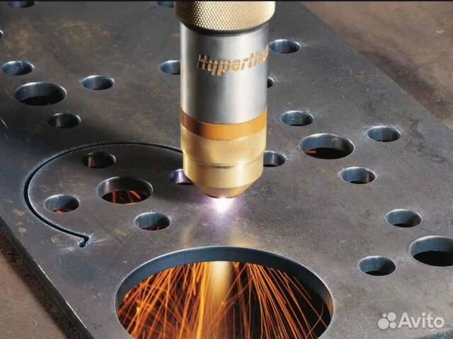 Резка металла плазма