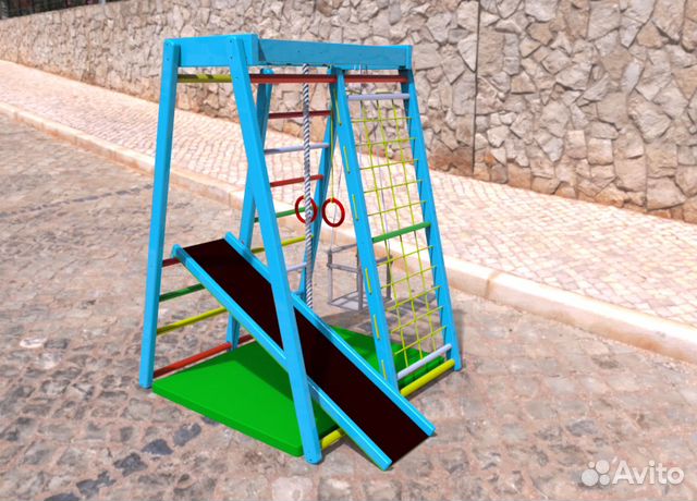 Дск Радужный - детский игровой комплекс