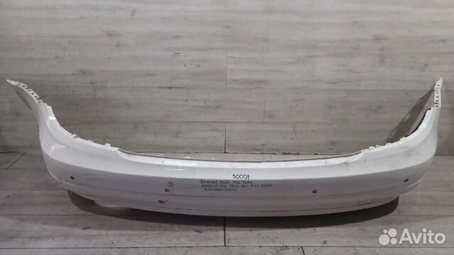 Бампер задний под парктроники Mercedes C Classe