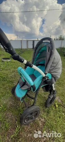 Прогулочная коляска 2 в 1 бу