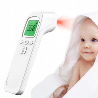 Бесконтактный цифровой электронный термометр новый