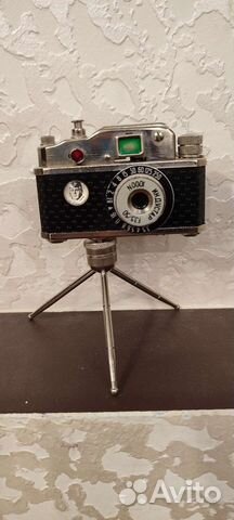 Зажигалка СССР бензиновая Фотоаппарат