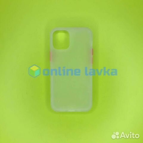 Чехол Skin для iPhone 12 mini бело красный