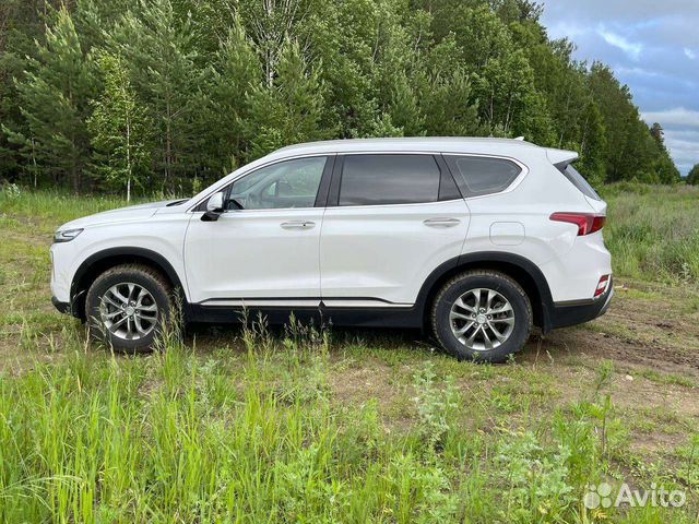 Hyundai Santa Fe 2.2 AT, 2019, 45 000 км