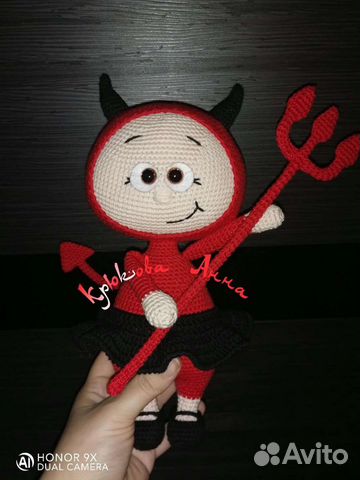 Вязаные игрушки ручной работы