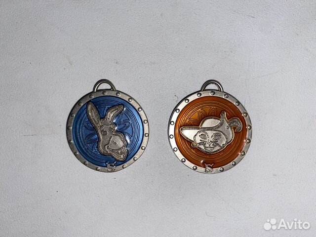 Шрек медальоны коллекционные