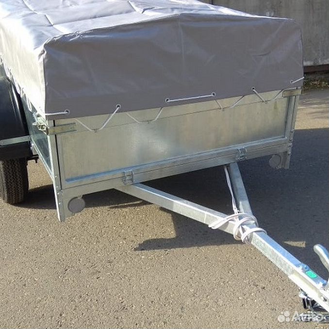 Авито новосибирск прицепы. Прицеп Багем с поворотной.