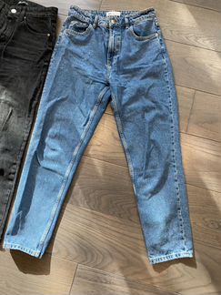 Джинсы zara mom