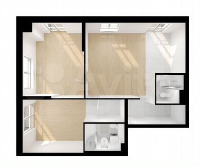 2-к квартира, 75.2 м², 18/26 эт.