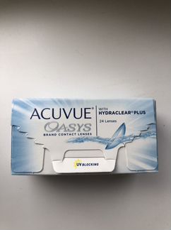 2-х недельные контактные линзы acuvue oasys