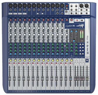 Аналоговый микшерный пульт Soundcraft Signature 16