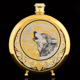 Питейный набор с флягой 