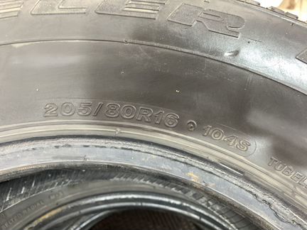 Летняя резина Bridgestone Dueler HT 689 205/80 R16
