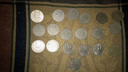 Монеты СССР Рубли Юбилей 50,20,15,10,5,3, 2,1 коп