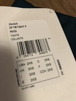 Леггинсы Reebok Z94926 размер 2xs