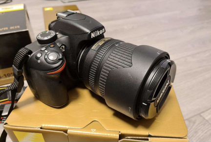 Nikon d3200 kit 18-105 VR