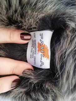 Дублёнка коричневая