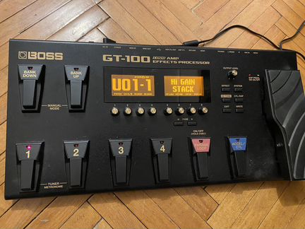 Гитарный процессор Boss GT-100