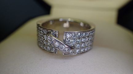 Золотое кольцо с бриллиантами 1.02ct Chaumet Liens