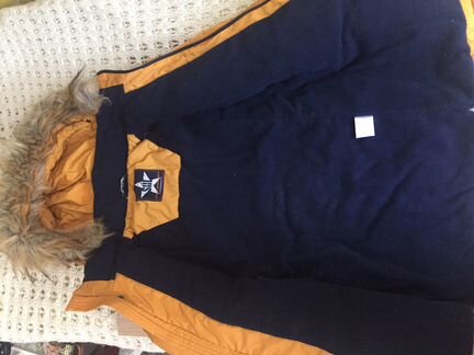 Куртка зимняя на мальчика рост 158 см